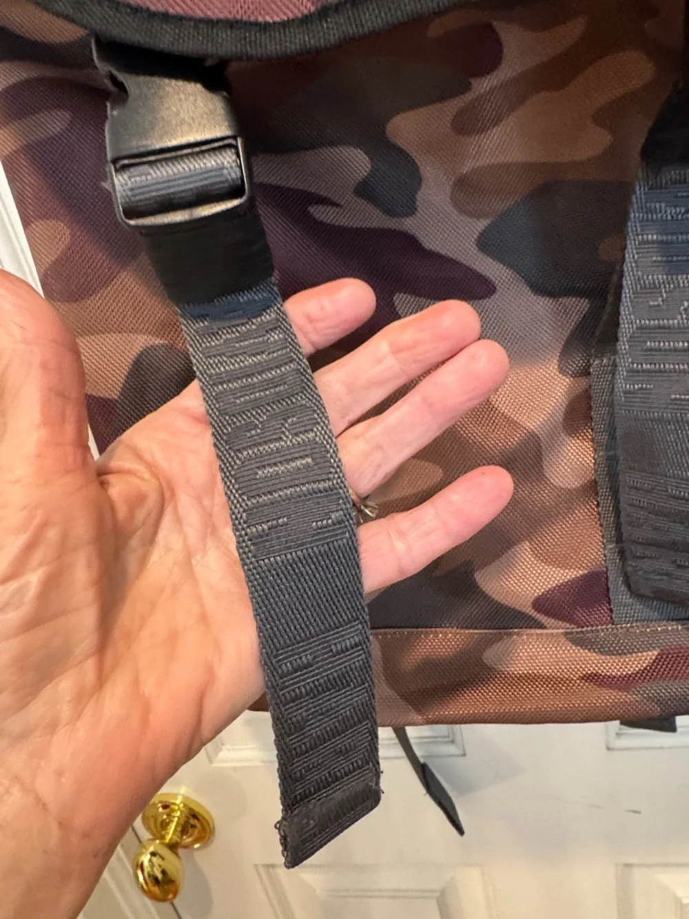 Harley Davidson NWOT camouflage Nylon backpack